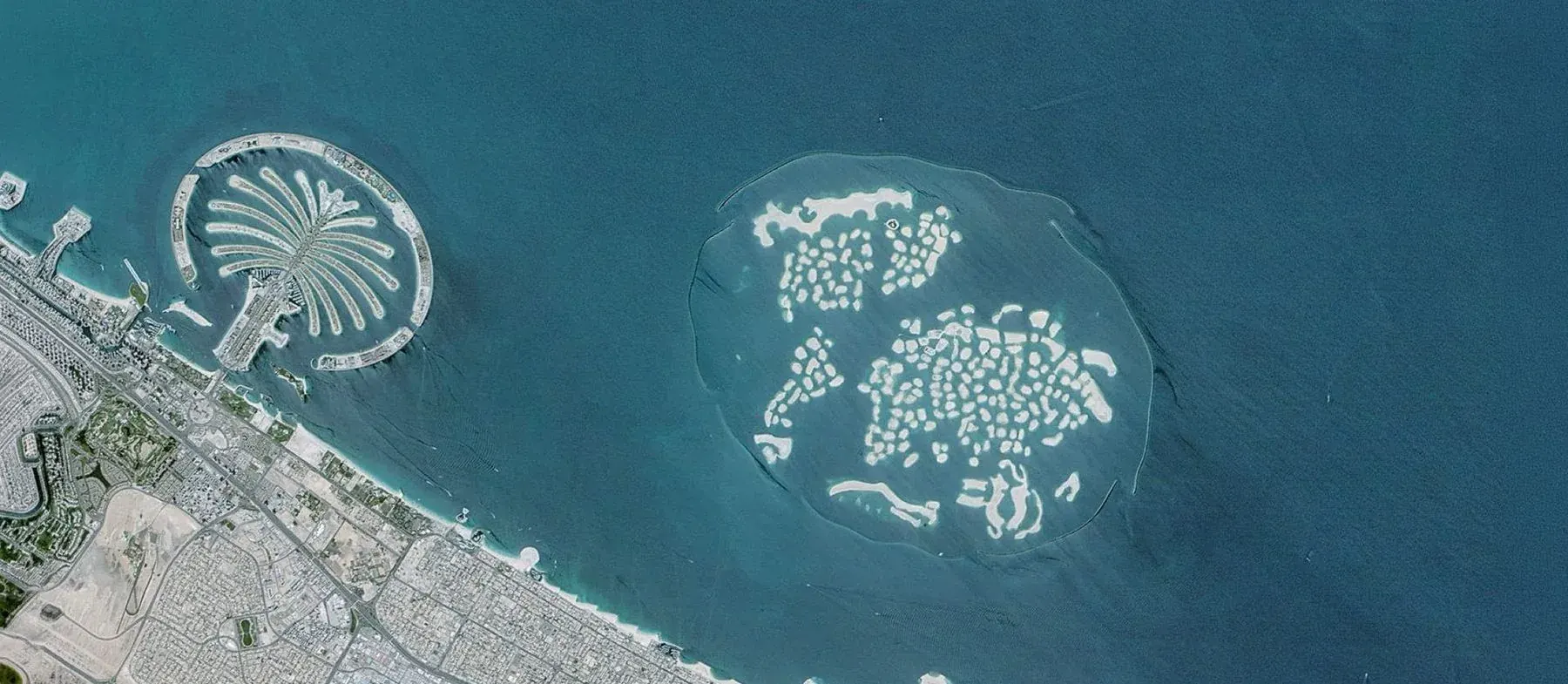The World Islands archipelago, Dubai, the ocean sanctuary